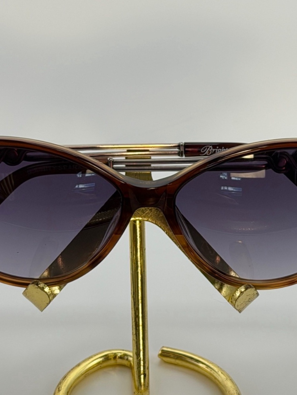 Brighton Infinity Sparkle Sunglasses A12765 Brown Fade Tortoise Crystal